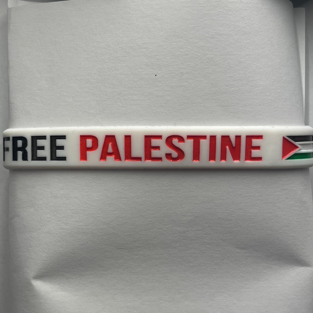 Amidy Palestine Armband (White)