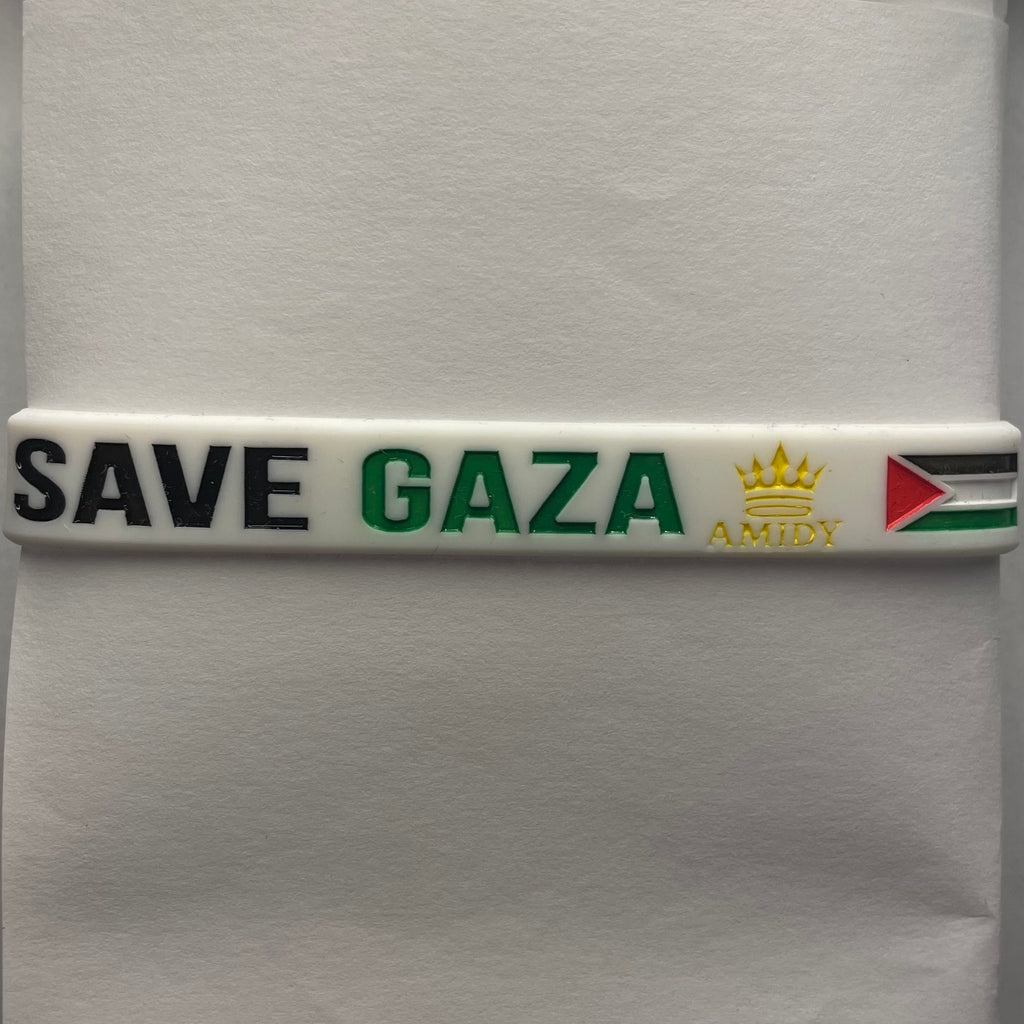 Amidy Palestine Armband (White)